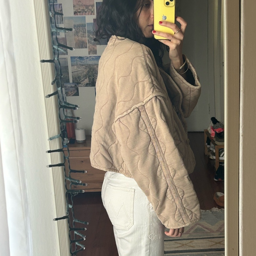 Free People quilted Jacket